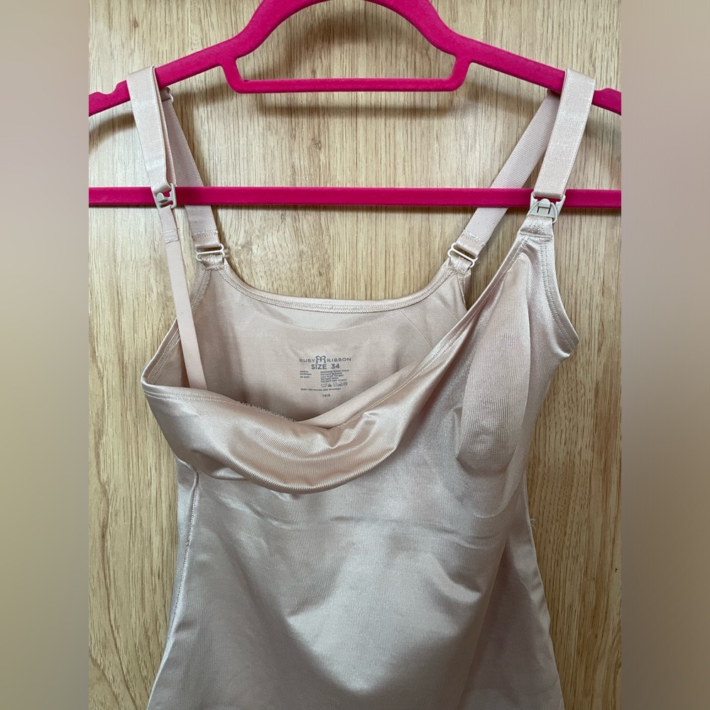 Ruby Ribbon Nursing Cami Pale, Multiple Sizes - image 4